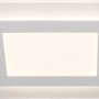 Dimmbare, weiße AEG LED-Deckenleuchte Xenos, 30 W, quadratisch. Moderne Deckenlampe für Wohn- und Essbereich.