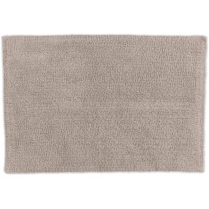 Beige Schöner Wohnen Badmatte Bahamas, 40x60 cm, Uni-Design. Flauschiger Badteppich für warme Füße.