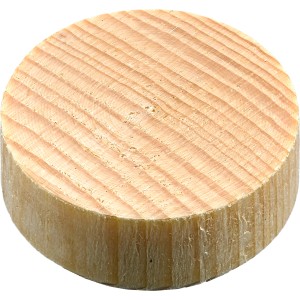 Hettich Reparaturstopfen, Fichte, Ø 25mm, zur Ausbesserung von Holzplatten.