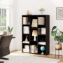 Costway Bücherregal 11 Fächern 74 x 24 x 106 cm Kaffee_2