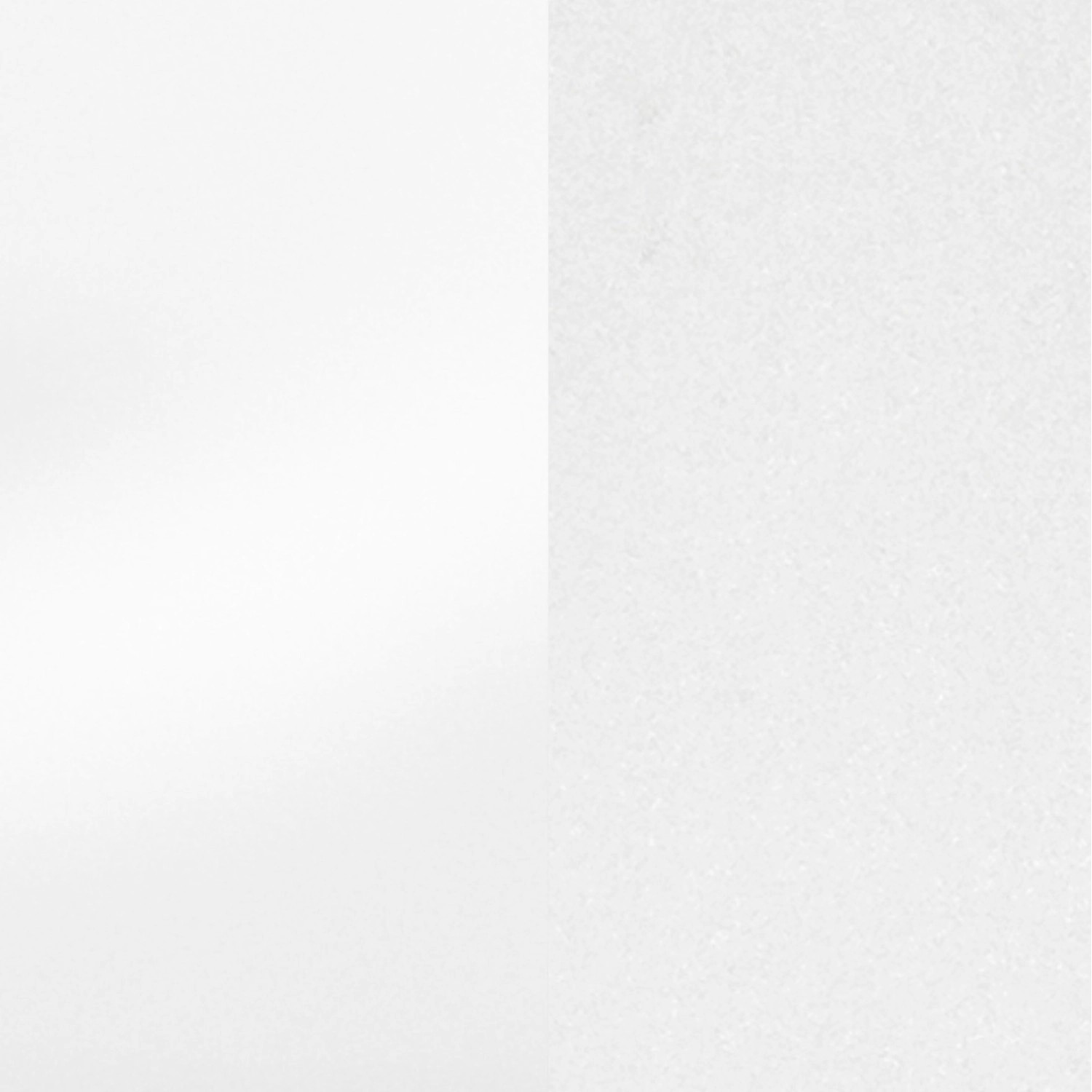 Held Möbel Küchenzeile Mailand, 350 cm, Weiß Hochglanz/Matt, mit E-Geräten.