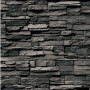 Schulte Duschrückwand DecoDesign Verbl. Anthrazit, Mauer-Optik für Bad & Dusche.