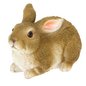 Deko-Figur Hase, 16 cm, aus der Sunny Garden Kollektion. Dekoration für Haus und Garten.