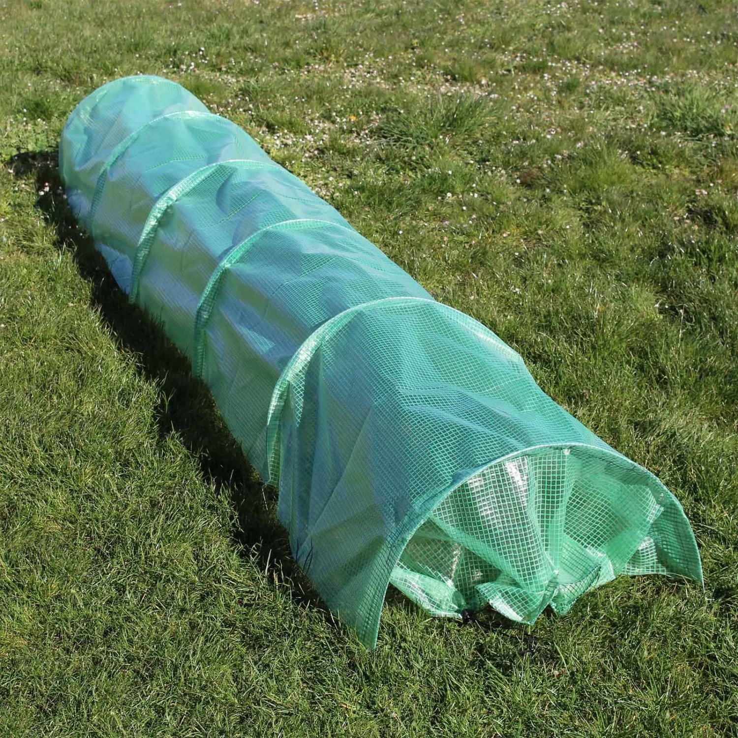 Wiltec Pflanztunnel 300X65X45Cm Frühbeet Schutztunnel Folientunnel Pe-Gitternetz