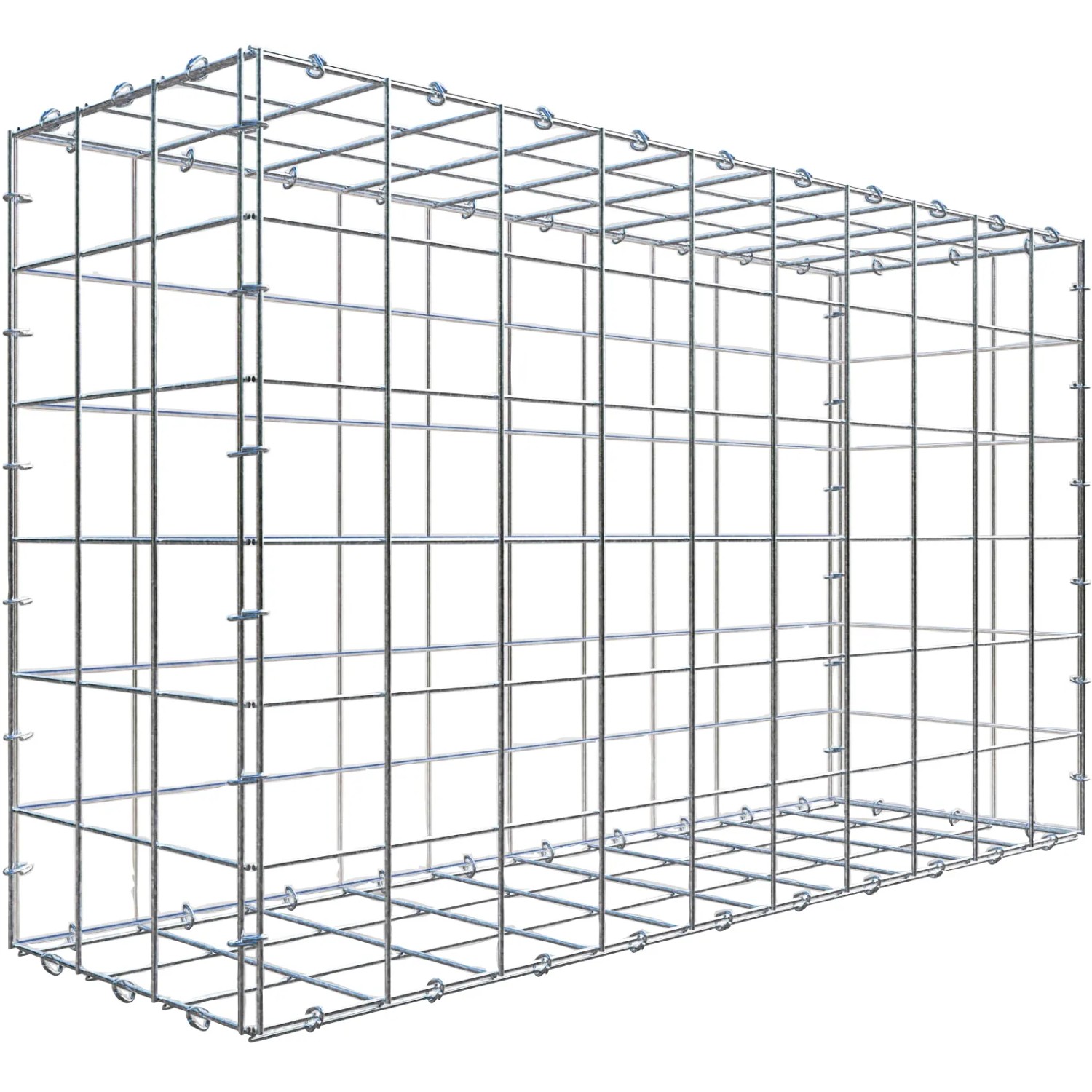 Thumbnail - Gabiona C-Ring-Gabione 60 x 100 x 30 cm Maschenw 10 x 10 cm