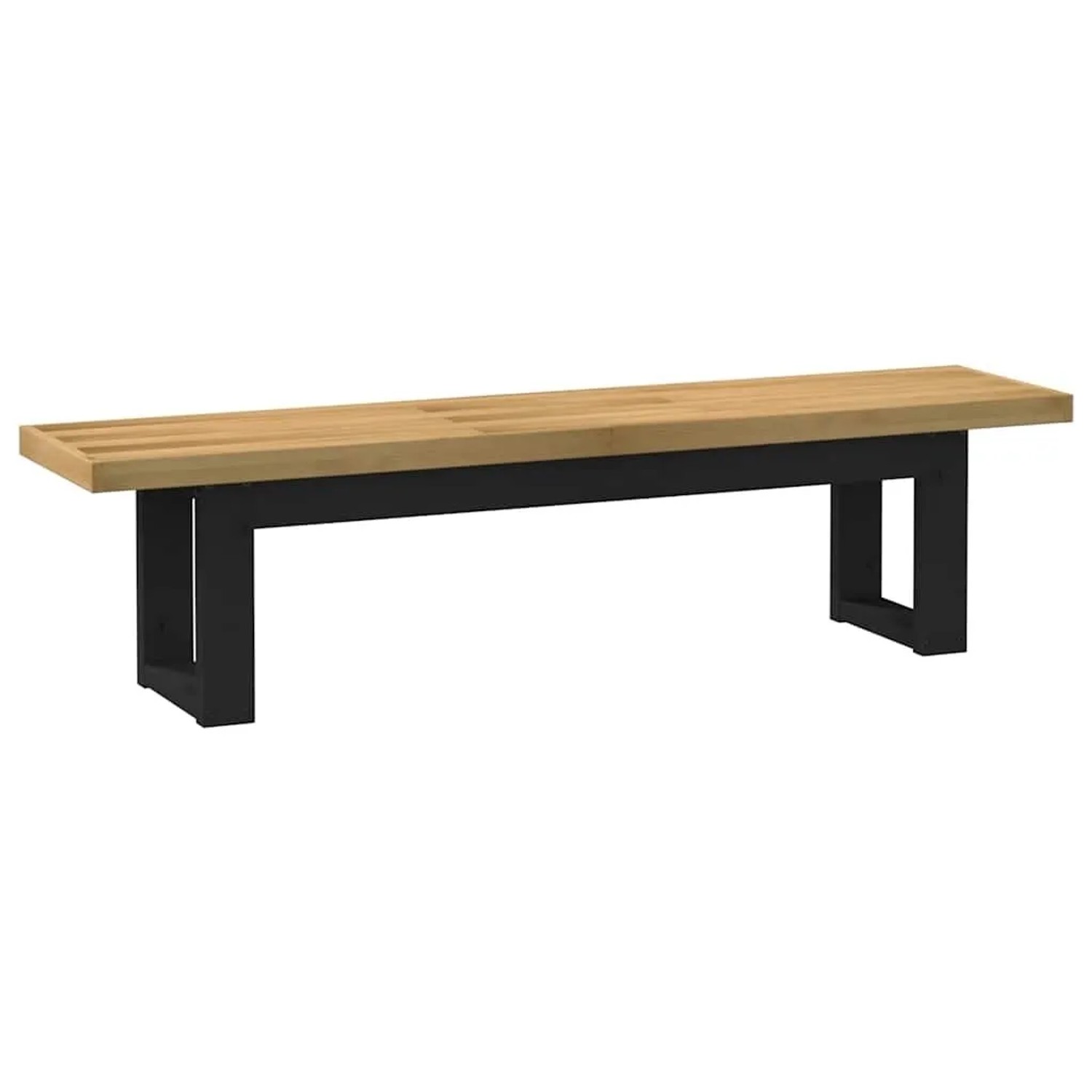 vidaXL Esszimmerbank NOAIN U-Form-Beine 180x40x45 cm Massivholz Kiefer 4100050