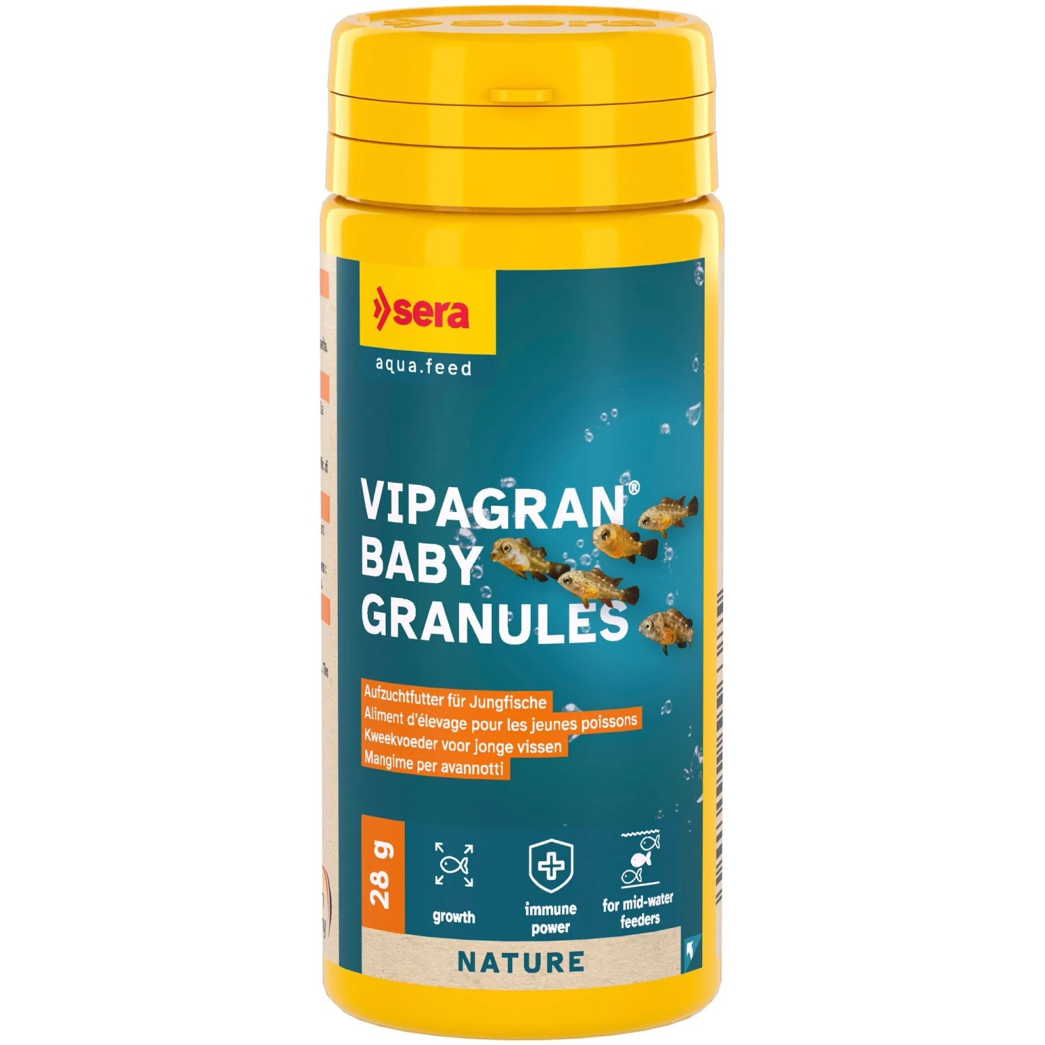 Sera Aufzuchtfutter Vipagran Baby Granules 50 ml 28 g