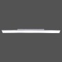 Moderne, chromfarbene LED-Deckenleuchte Flag von Paul Neuhaus, 120 cm lang.