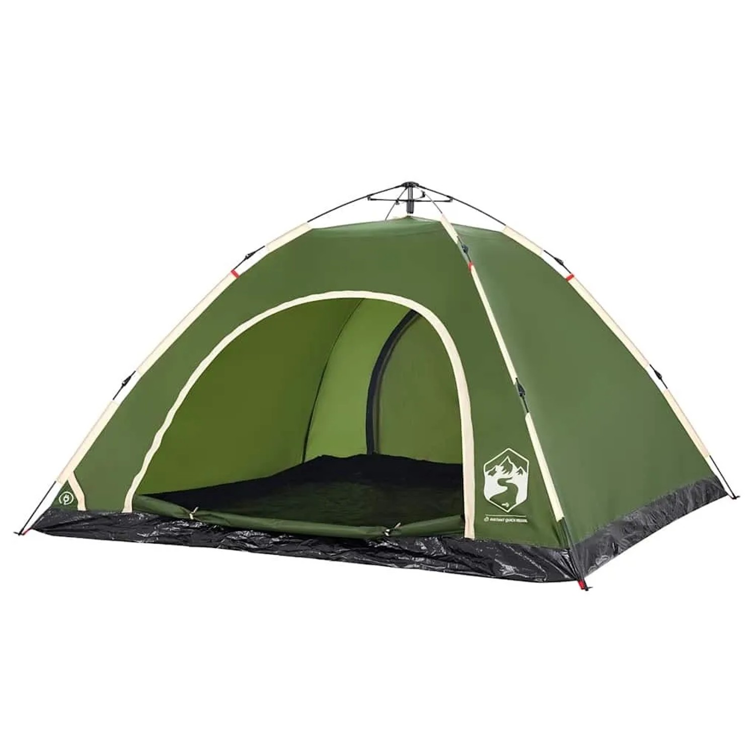 vidaXL Campingzelt 5 Personen Grün Quick Release 4004173 günstig online kaufen