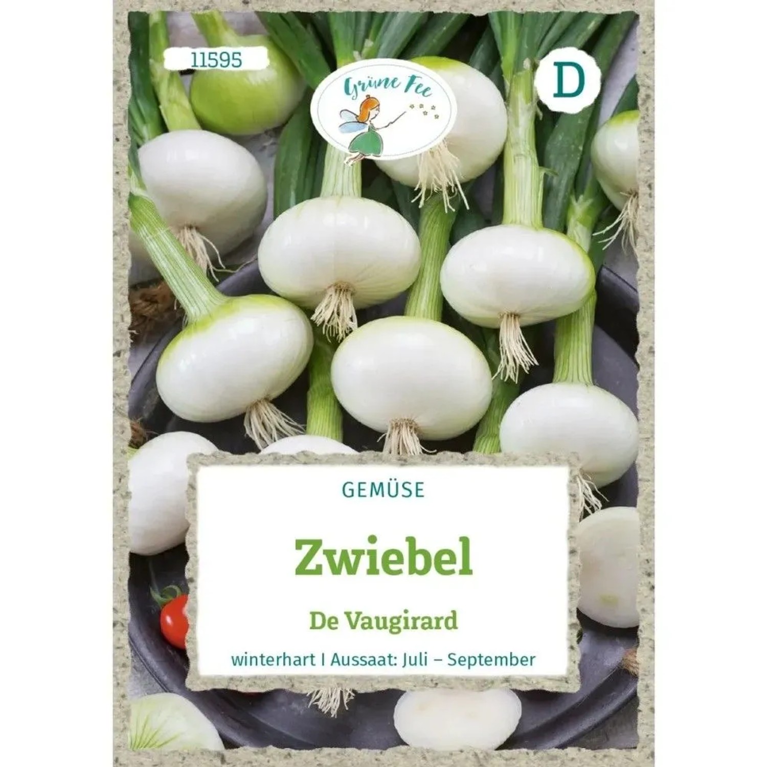 Grüne Fee Zwiebel De Vaugirard Saatgut