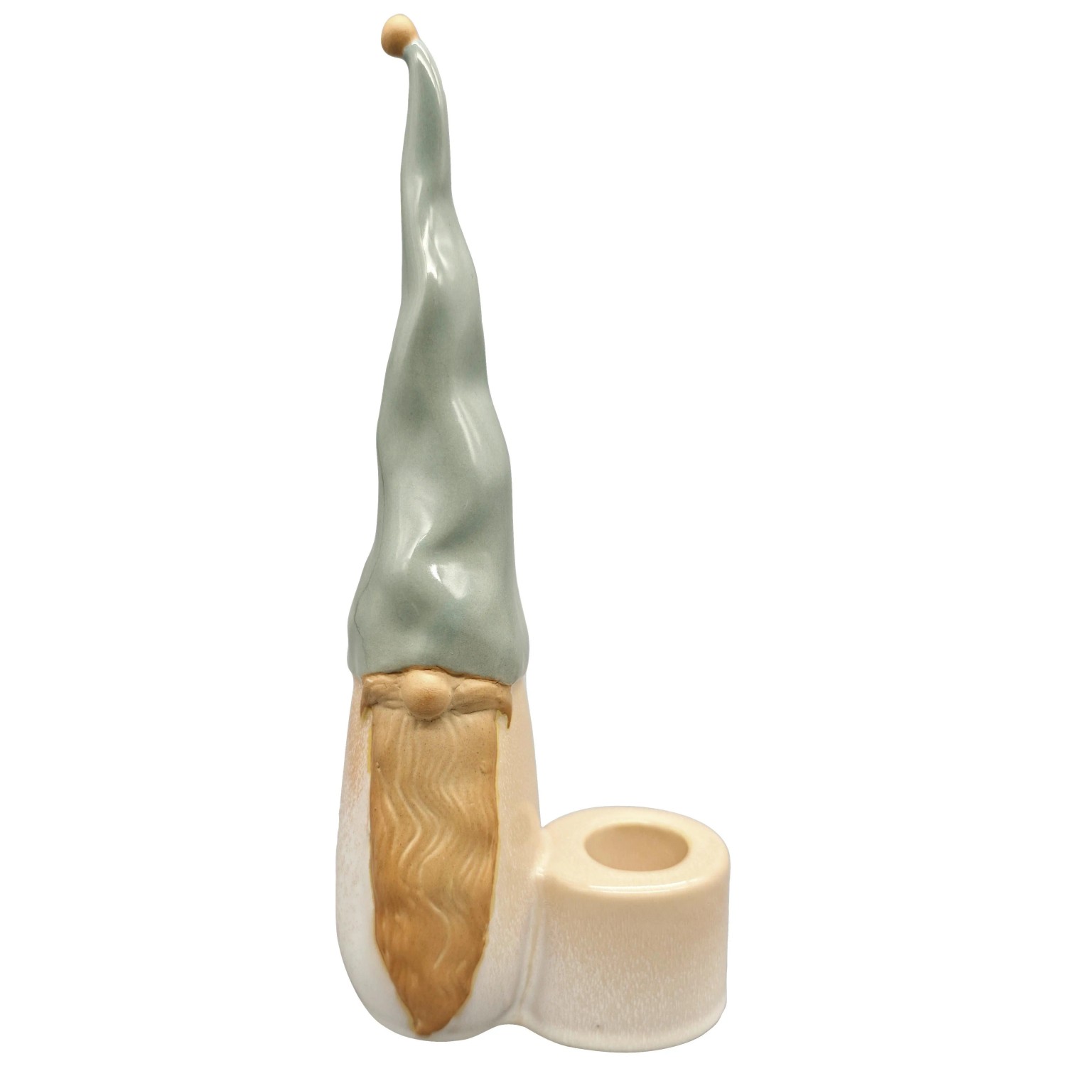 Mömax Dekohaus Marie Grün/Weiß ca. 20cm