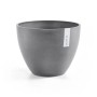 Ecopots Pflanztopf Antwerp Grau, 30 cm, ideal für Innen- und Außenbereich.
