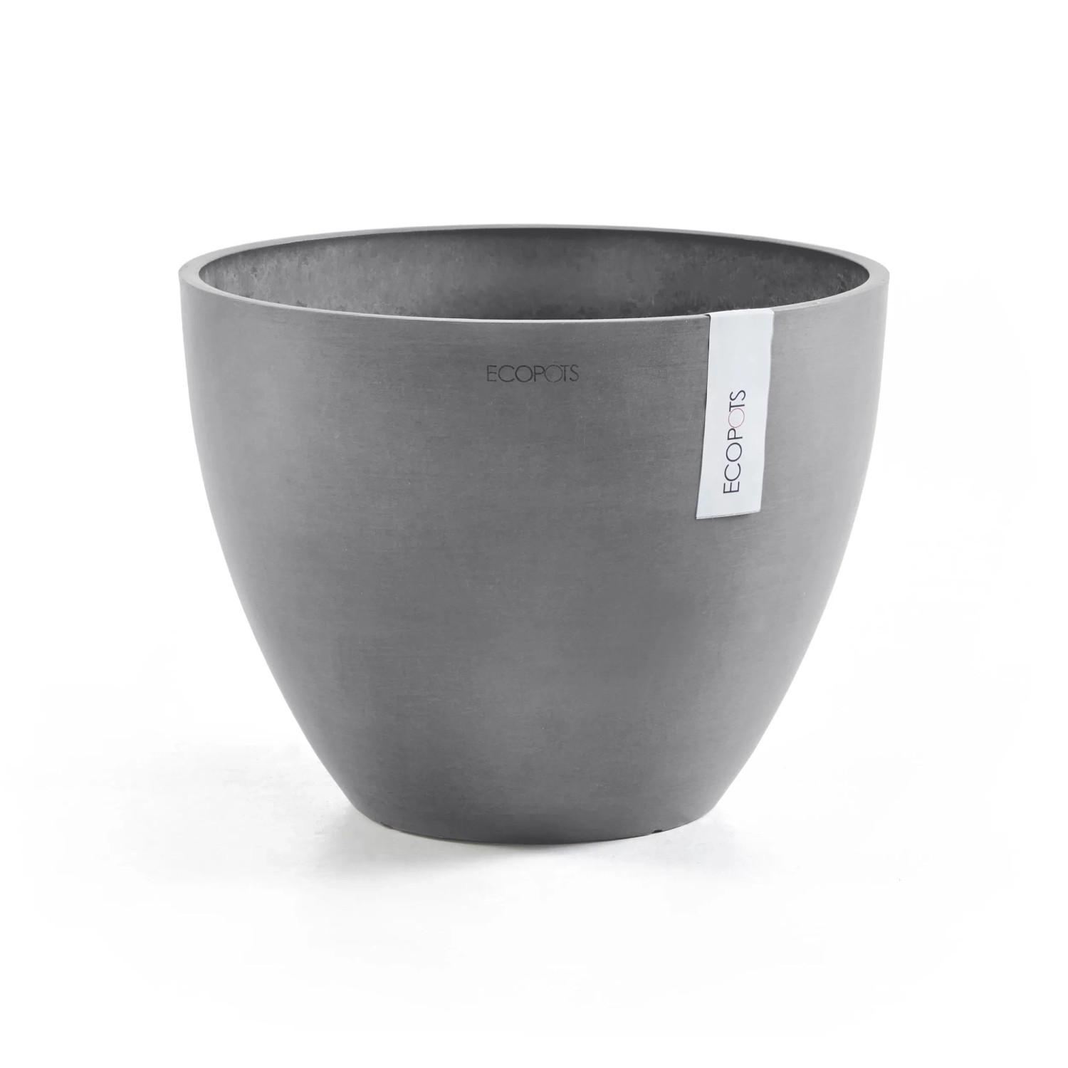 Ecopots Pflanztopf Antwerp Grau 30 cm günstig online kaufen