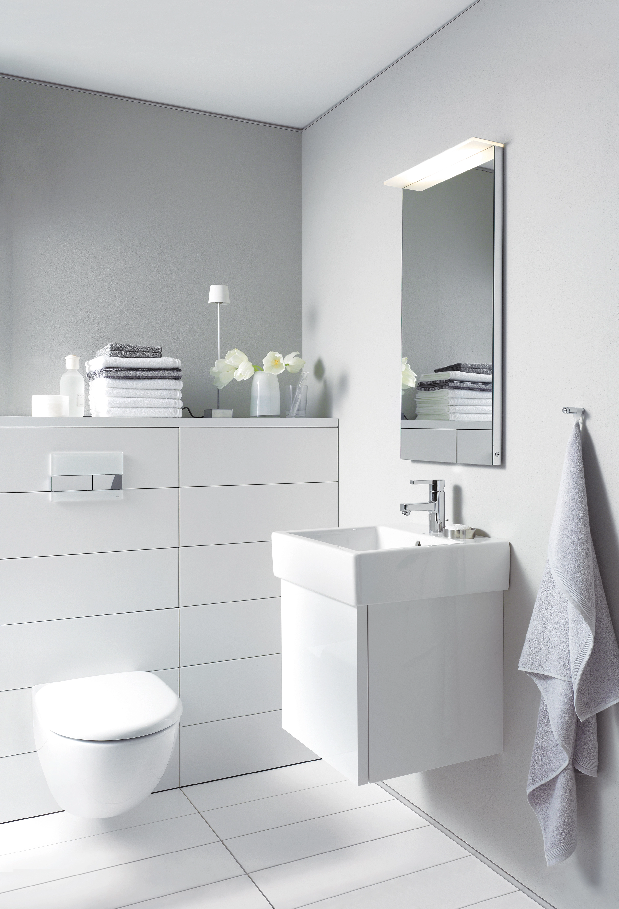 Spülrandlos kaufen Architec inkl. bei WC-Sitz Weiß OBI Duravit Wand-WC-Set
