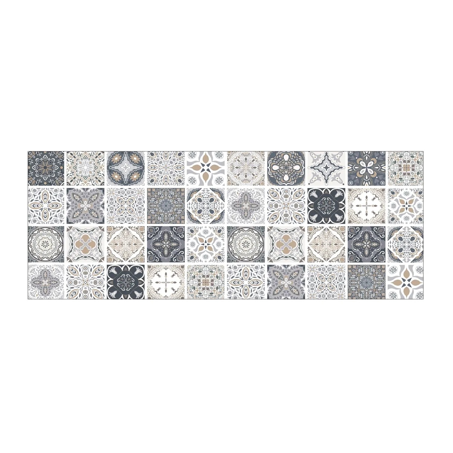 MySpotti Küchenrückwand Profix Cucina Liam 160 x 60 cm Grau-Beige