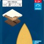 Bosch Expert Schleifblätter C470, 100x150mm, K120, 10 Stück, für Exzenterschleifer.