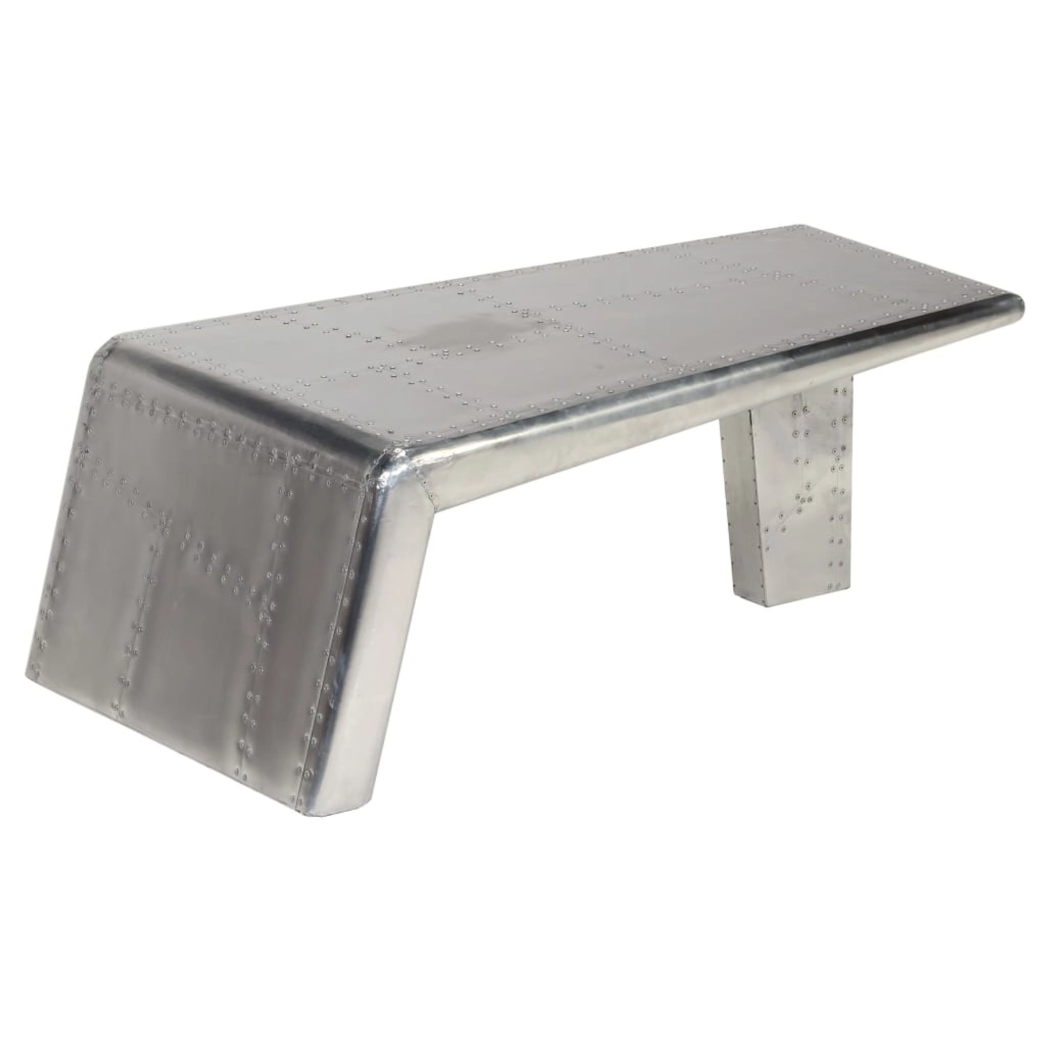 vidaXL Aviator Couchtisch Aluminium Vintage Flugzeug Stil günstig online kaufen
