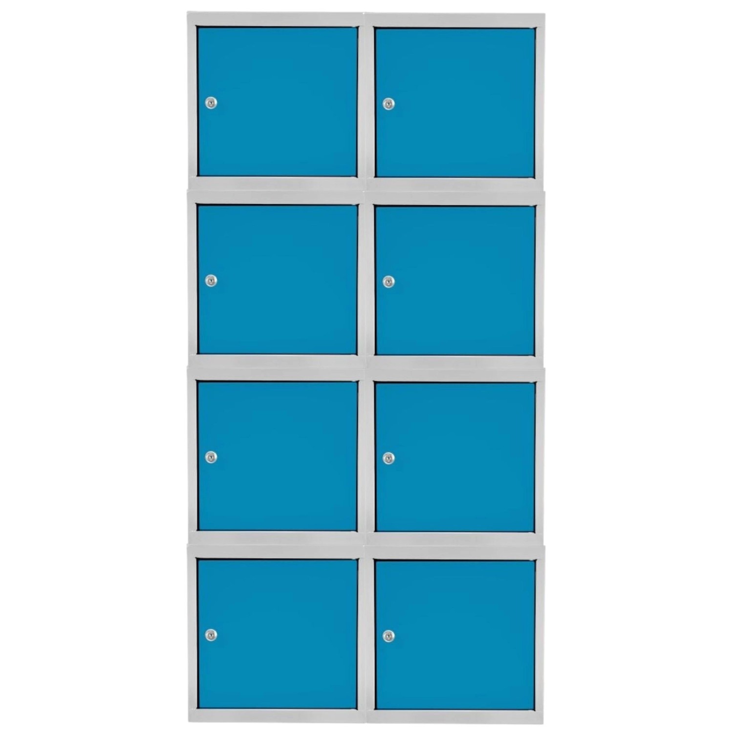 PROREGAL Mega Deal 8x Schließfachwürfel Blocky Mit Zylinderschloss & 2 Schl günstig online kaufen