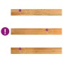 vidaXL Fensterbänke 2 Stk Hellbraun 120x15x2 cm Massivholz Eiche 4009130_7