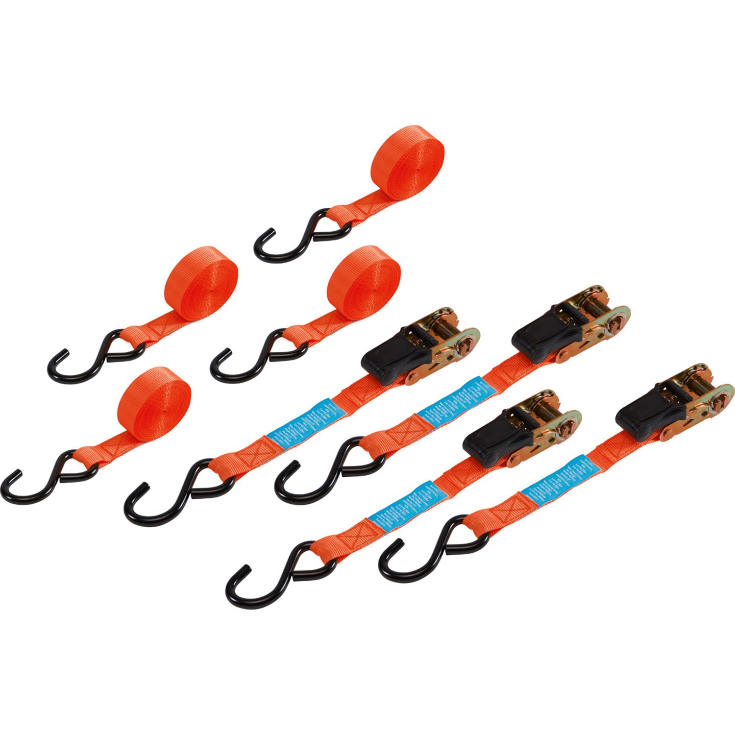 Zurrgurt-Set AH-003B 3 m 4-tlg.