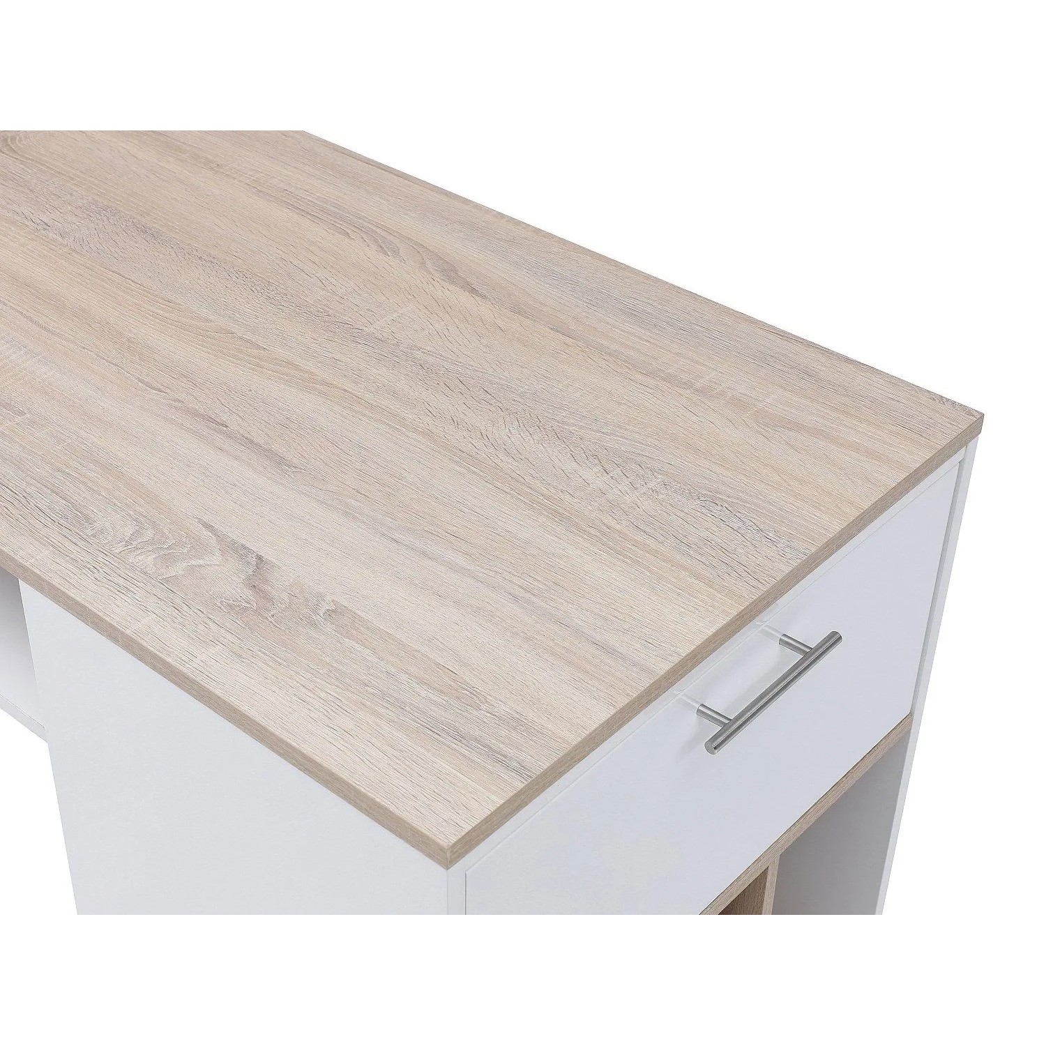Vente-unique Barmöbel Anoski Naturfarben Hell  Weiß 150 cm_7