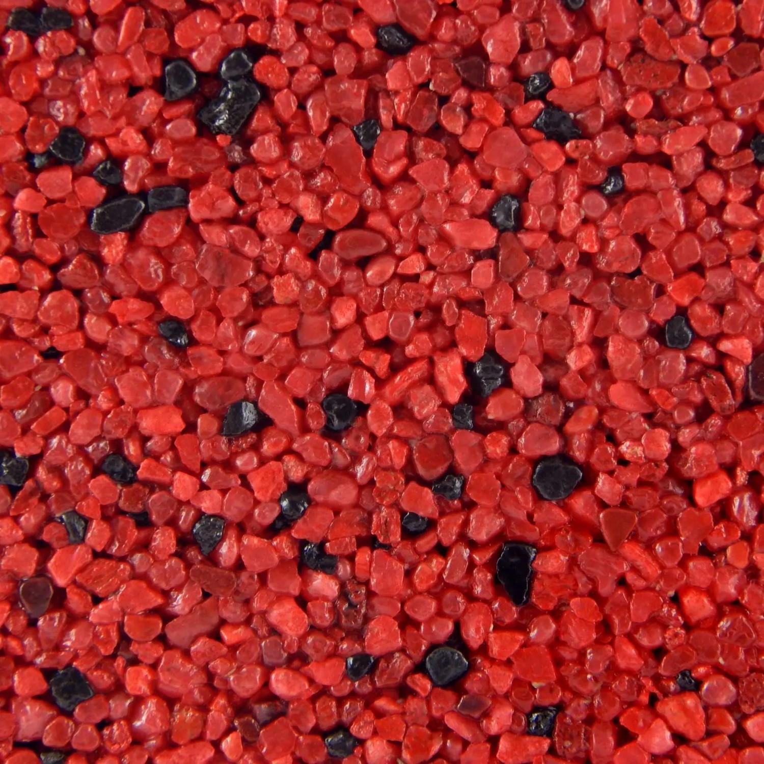 Terralith Buntsteinputz Mosaikputz 2mm 14 kg BSP05 Rot Schwarz_2