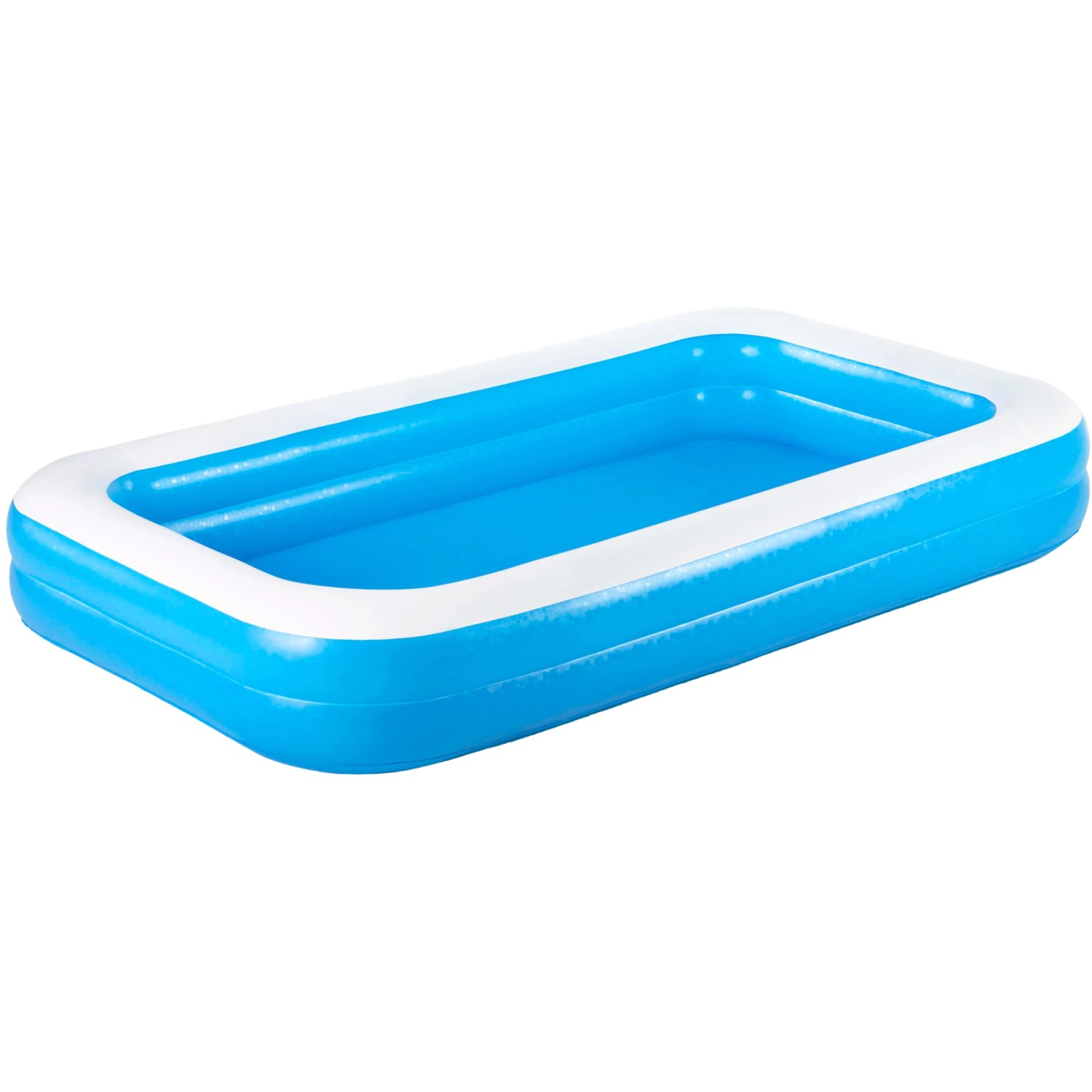 Bestway Family Pool 305 x 183 x 46 cm Blau Eckig günstig online kaufen