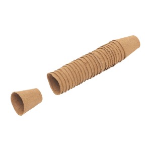 24 runde Anzuchttöpfe (6 cm Ø) für die Pflanzenanzucht. Ideal für ein schnelles Wachstum.