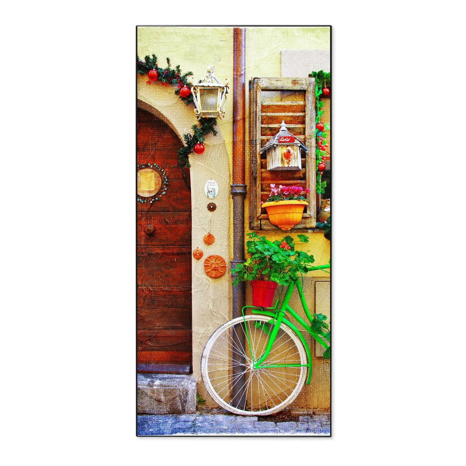 Banjado Magnettafel 37x78cm Magnetwand  Schwarz Aus Metall Magnetpinnwand P günstig online kaufen