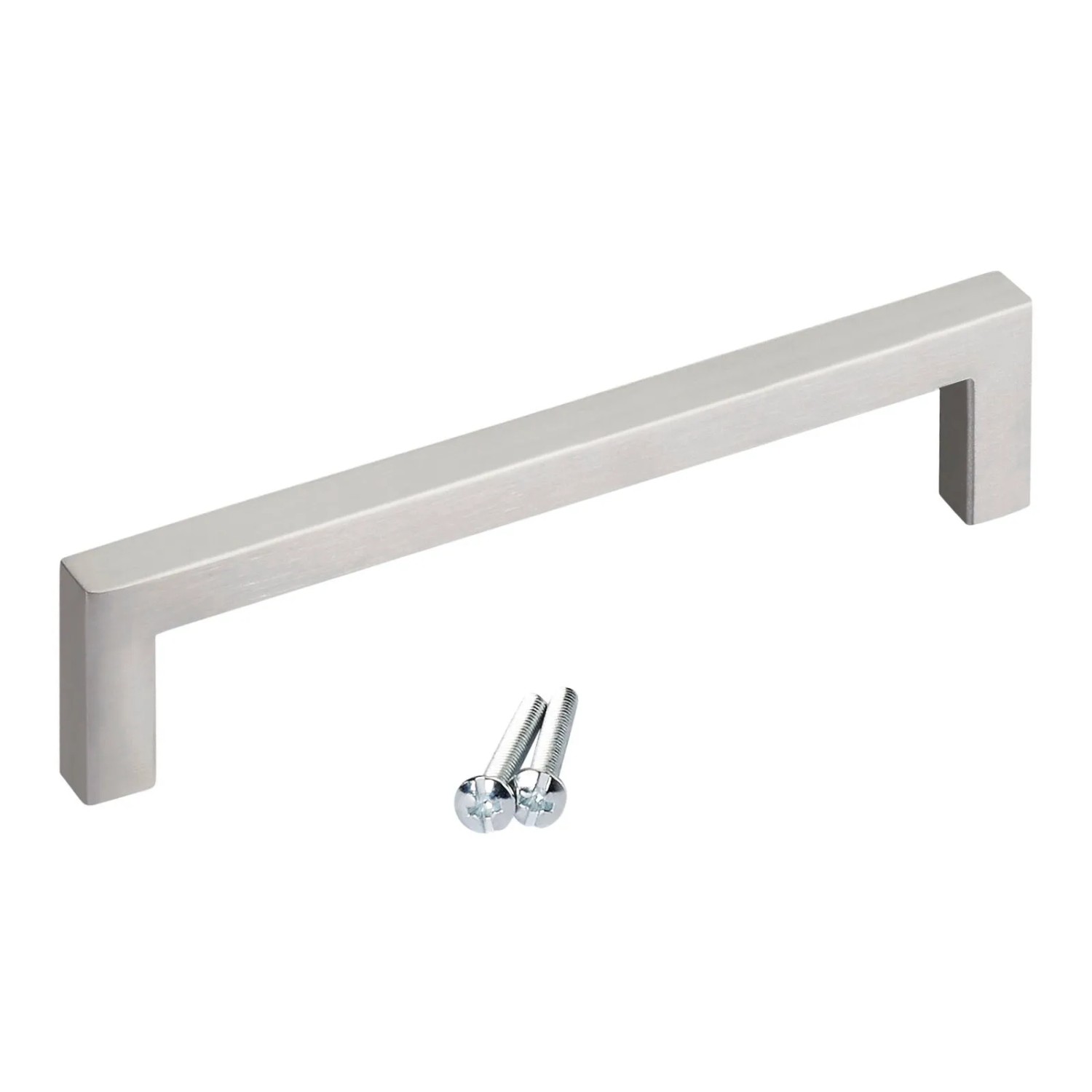 SOTECH Stangengriff E8 BA 128 mm Echt Edelstahl SS201 Gebürstet