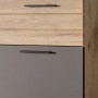 Inn.Furn Garderoben-Set Eiche Grau 3-teilig 175 cm mit Soft-Close Tomaso_4