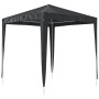 Anthrazitfarbenes vidaXL Partyzelt, 2x2 m, ideal für Gartenpartys und als Sonnenschutz.
