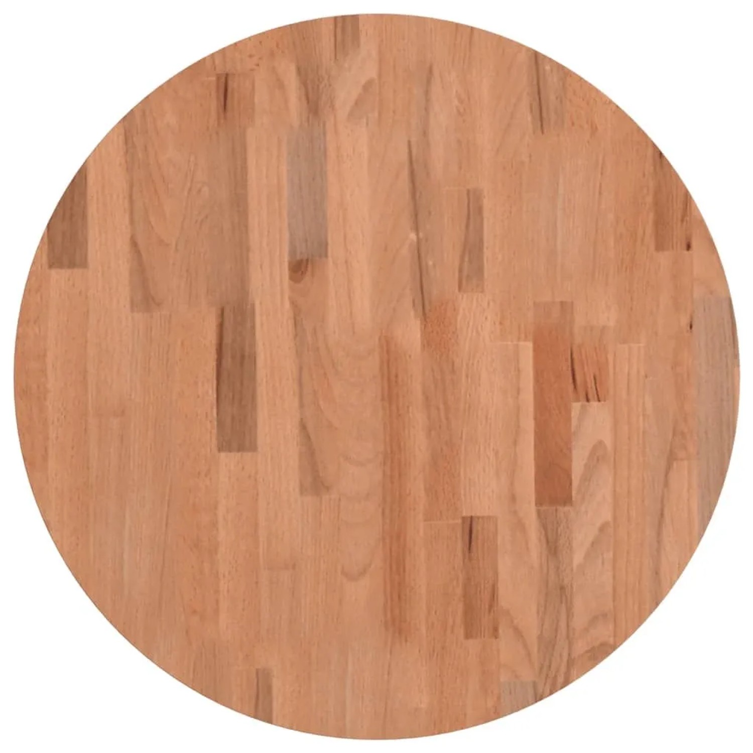 vidaXL Tischplatte Ø60x1,5 cm Rund Massivholz Buche 355930