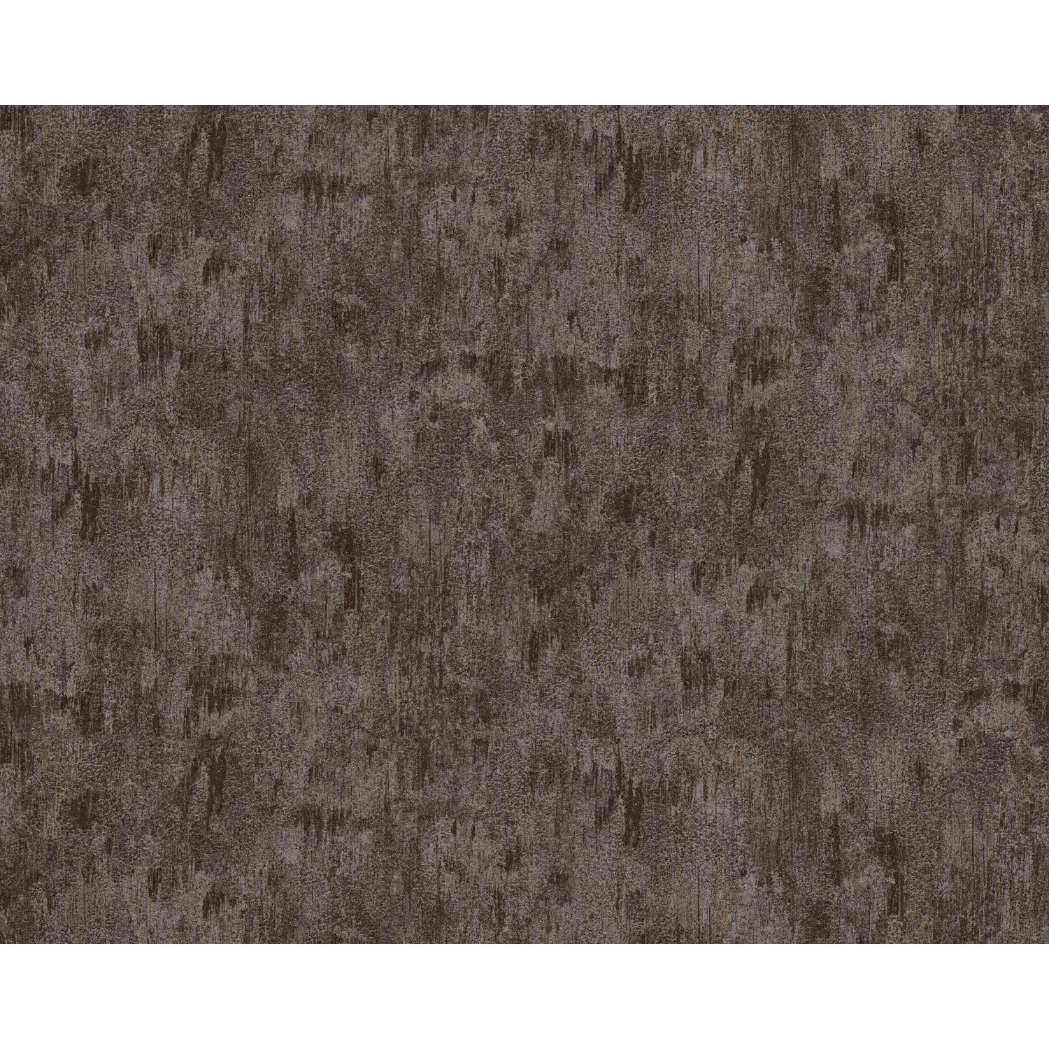 EDEM 410ST16 Struktur Tapete Spachteloptik Metallic schoko-Braun Gold 1,06 günstig online kaufen
