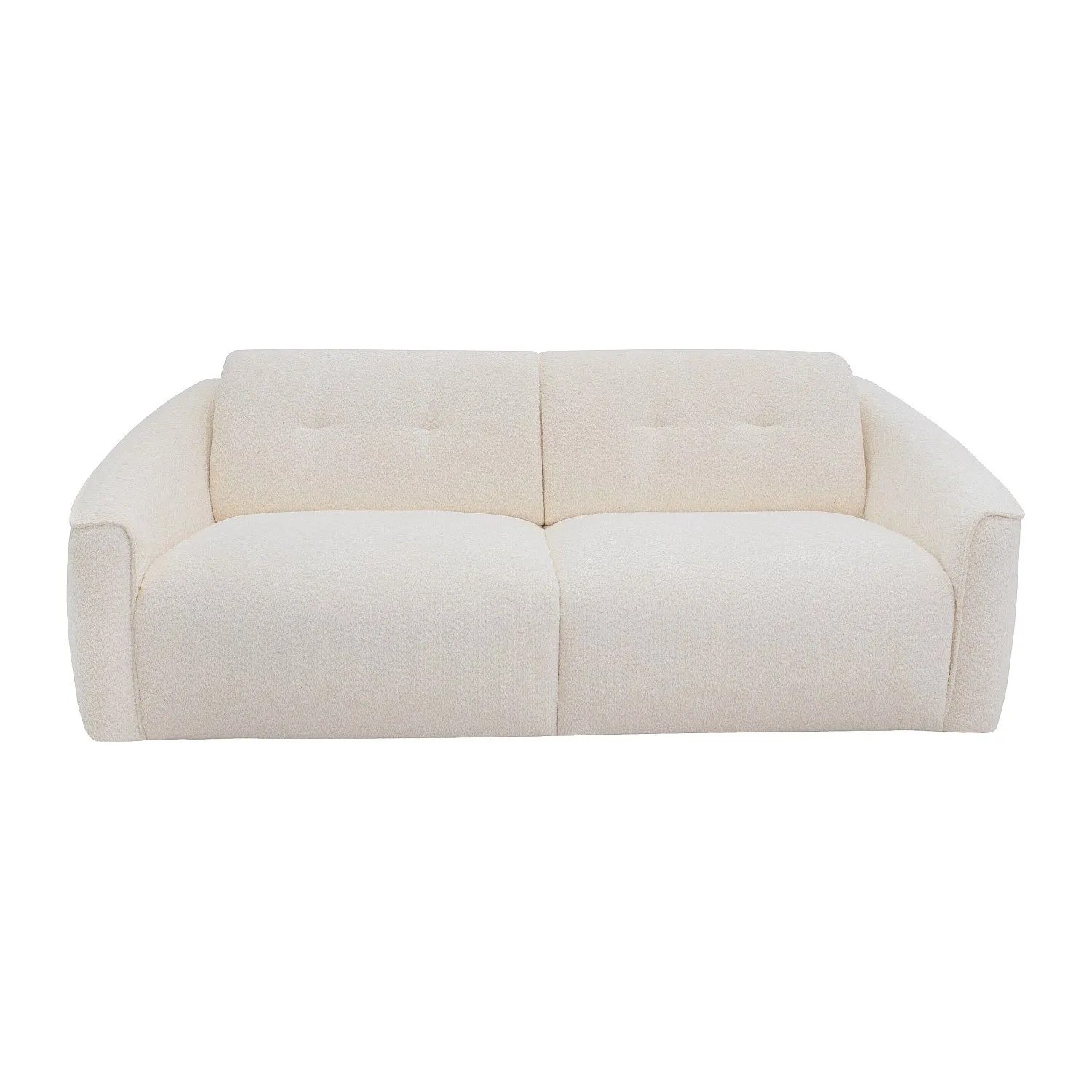 Vente-unique Schlafsofa Asufa Weiß 208 cm