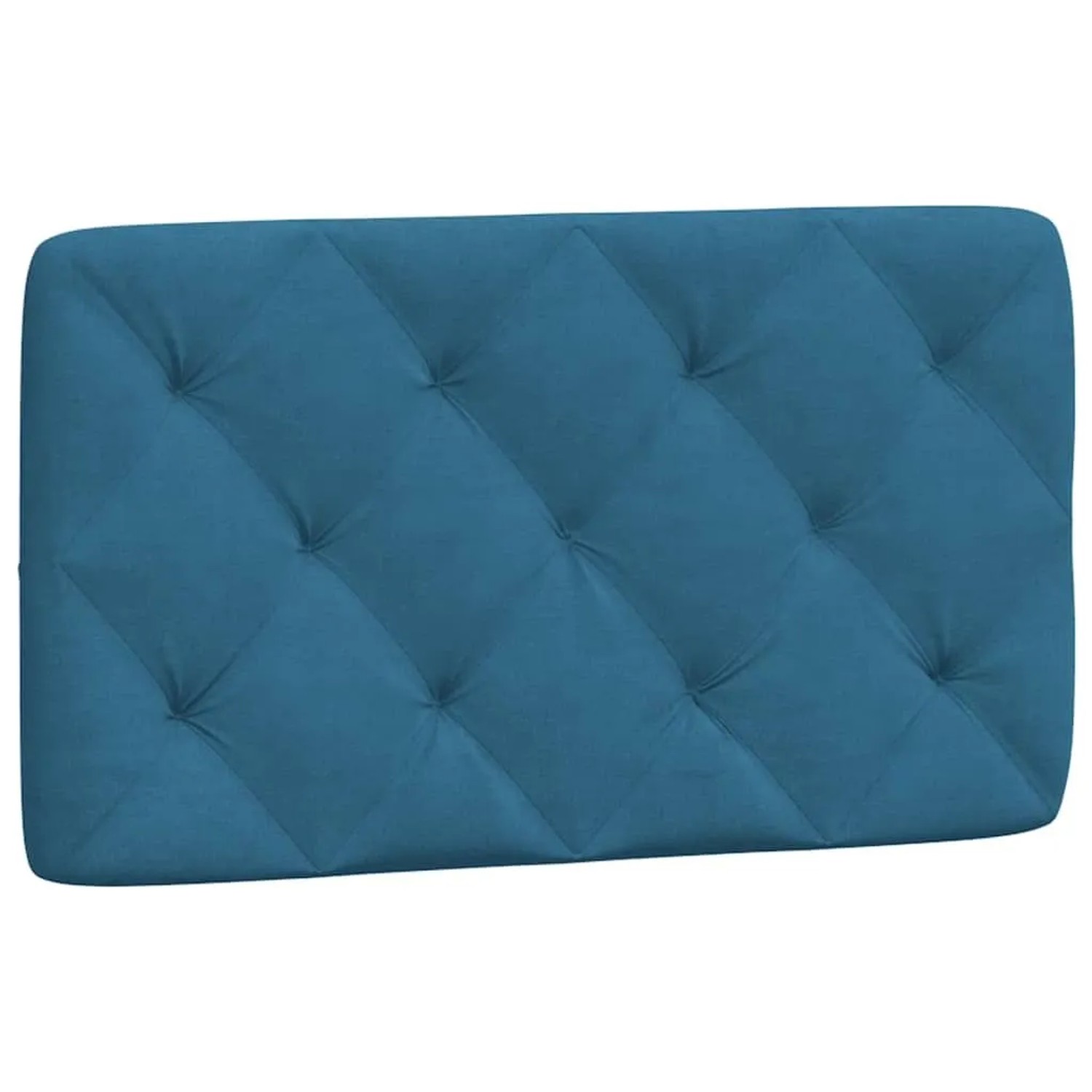 vidaXL Kopfteil-Kissen Blau 80 cm Samt 374706 günstig online kaufen
