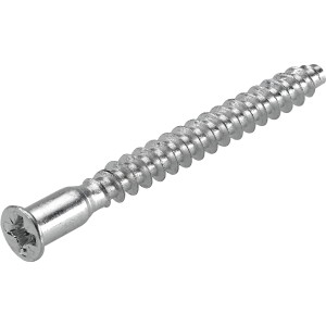 Hettich Verbindungsschraube, Ø 6,9 x 70 mm, Stahl verzinkt, 8 Stück