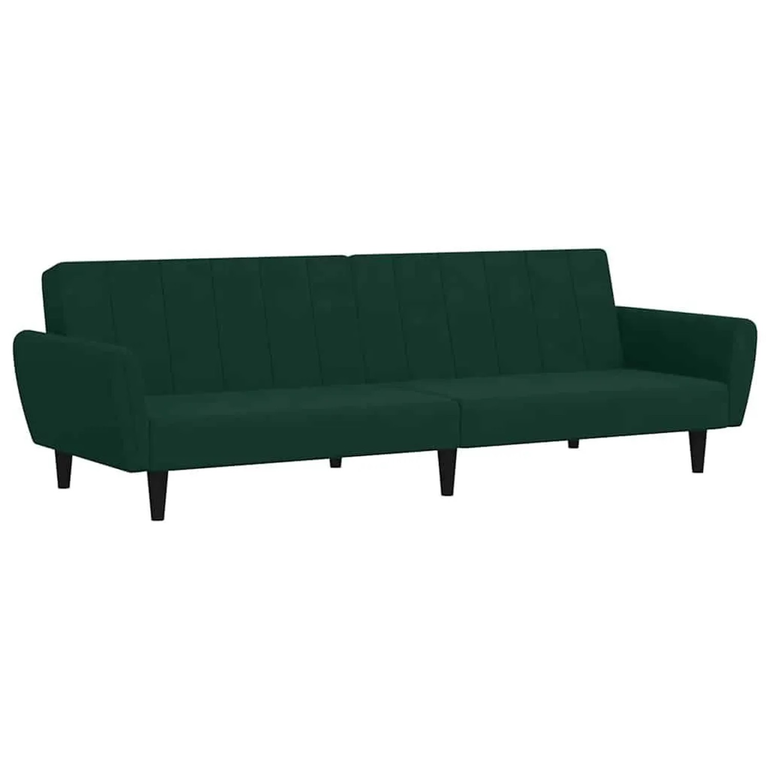 vidaXL Schlafsofa 2-Sitzer Dunkelgrün Samt 375860 günstig online kaufen
