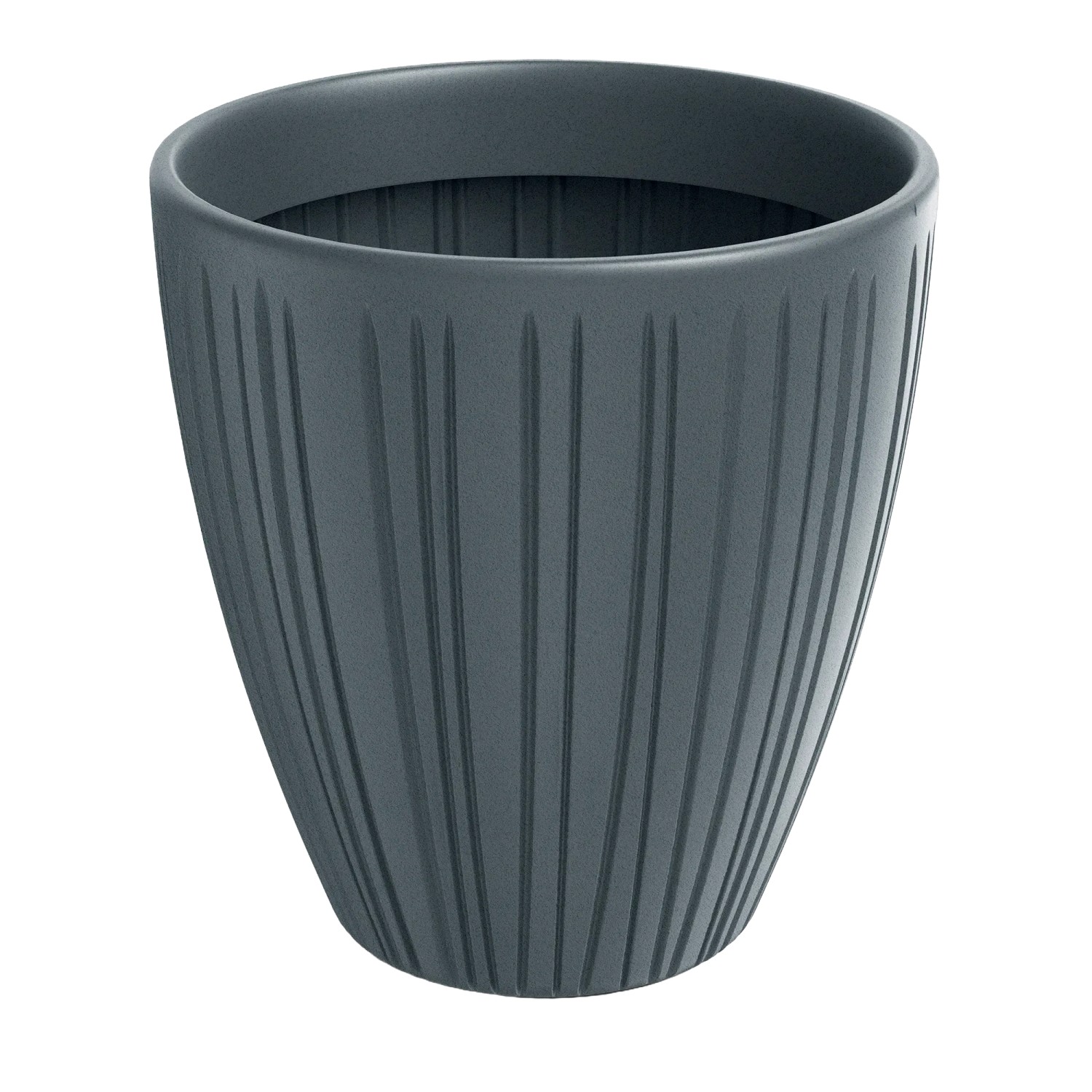 Prosperplast Blumentopf Fero Mitte Ø 48 cm x 50 cm Betongrau