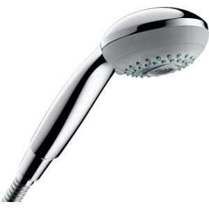 Hansgrohe Crometta 85 Multi Handbrause in Chrom mit drei Strahlarten.