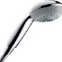 Hansgrohe Crometta 85 Multi Handbrause in Chrom mit drei Strahlarten.