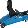 Blauer Güde Rangierwagenheber GRH 2/330L mit 2 Lenkrollen für Werkstatt & Garage.