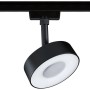 Paulmann Urail LED Schienenspot Circle, 5W, schwarz matt. Spot für Schienensysteme.