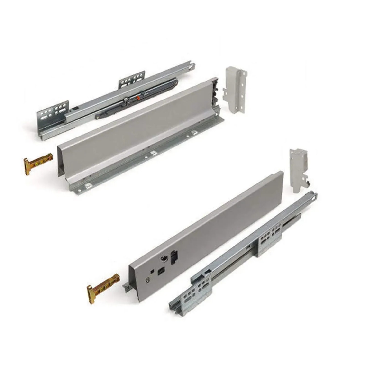 SOTECH Schubladensystem Modern Box Zargenhöhe 84 mm Nennlänge 500 mm Soft Close