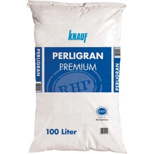 Sack Knauf Perlite Perligran Premium, 100 Liter, zur Verbesserung des Bodens.