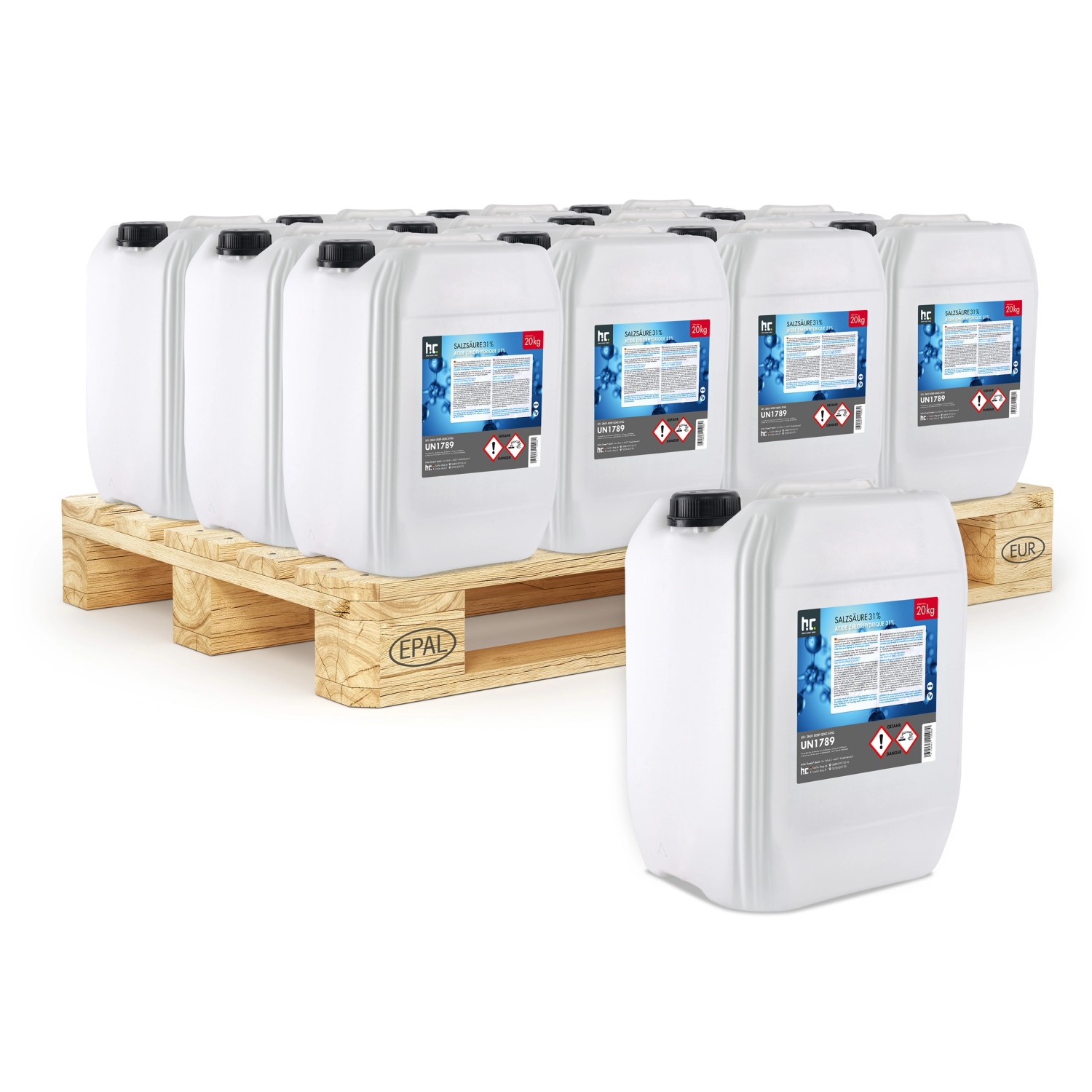 Höfer Chemie Salzsäure 29-32% 24 x 20kg günstig online kaufen