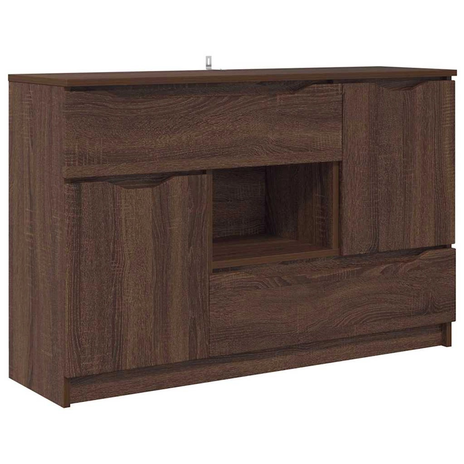 vidaXL Sideboard Braun Eichen-Optik 100 x 30 x 65,6 Holzwerkstoff 888794 günstig online kaufen
