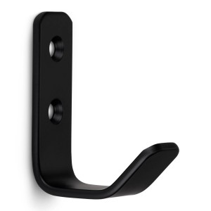 SOTECH Garderobenhaken ALBA Echt Edelstahl Klein Schwarz