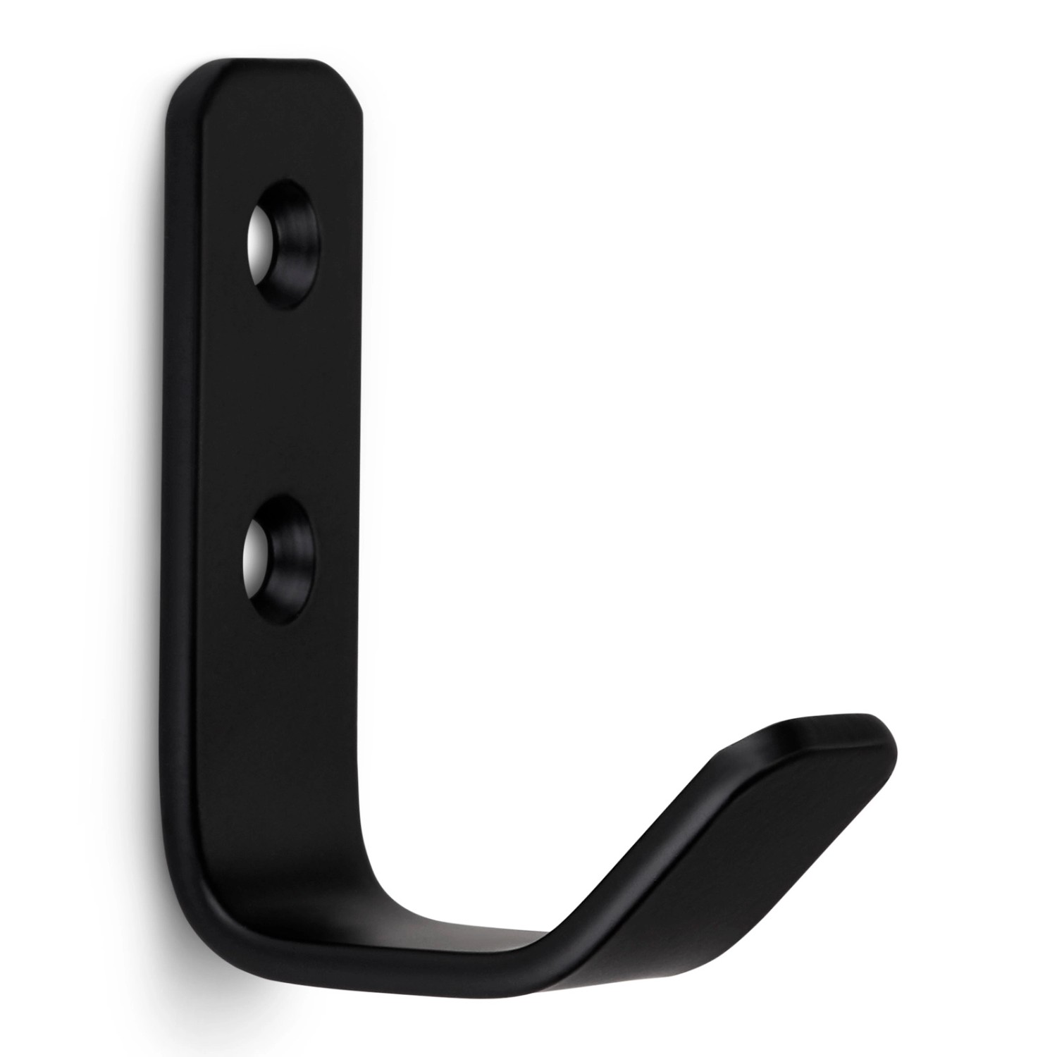 SOTECH Garderobenhaken ALBA Echt Edelstahl Klein Schwarz