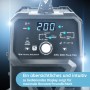 Detailaufnahme des STAHLWERK ARC 200 Puls Pro Schweißgeräts mit digitaler Anzeige und Bedienelementen.